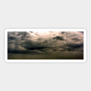 Texture of dark dramatic cloudy sky Sticker